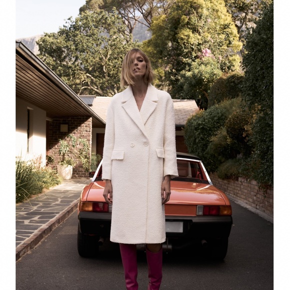 Zara double breasted coat